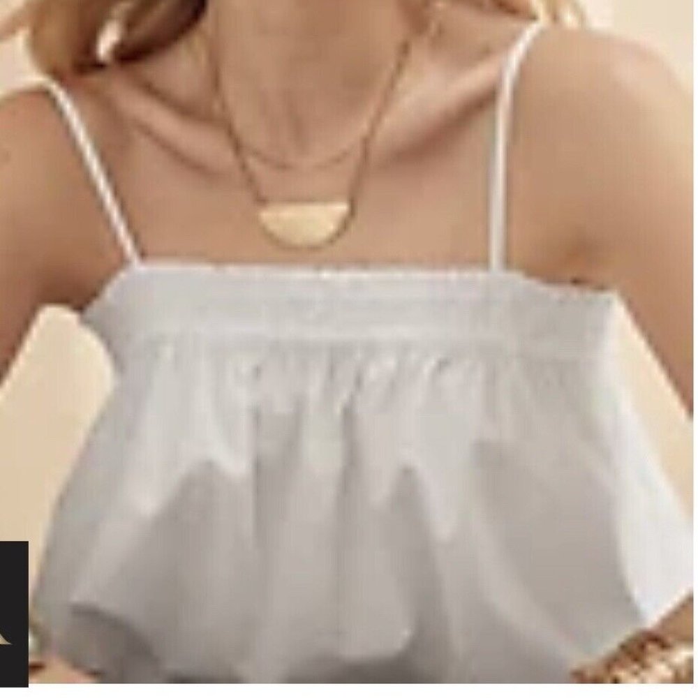 Banana Republic White Polin Camisole Top XXS